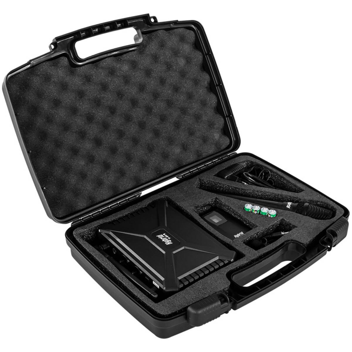 Hybrid U-DV/B Dual Handheld + Lapel Wireless Microphone System - Image 3