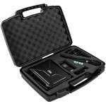 Hybrid U-DV/B Dual Handheld + Lapel Wireless Microphone System - Image 3