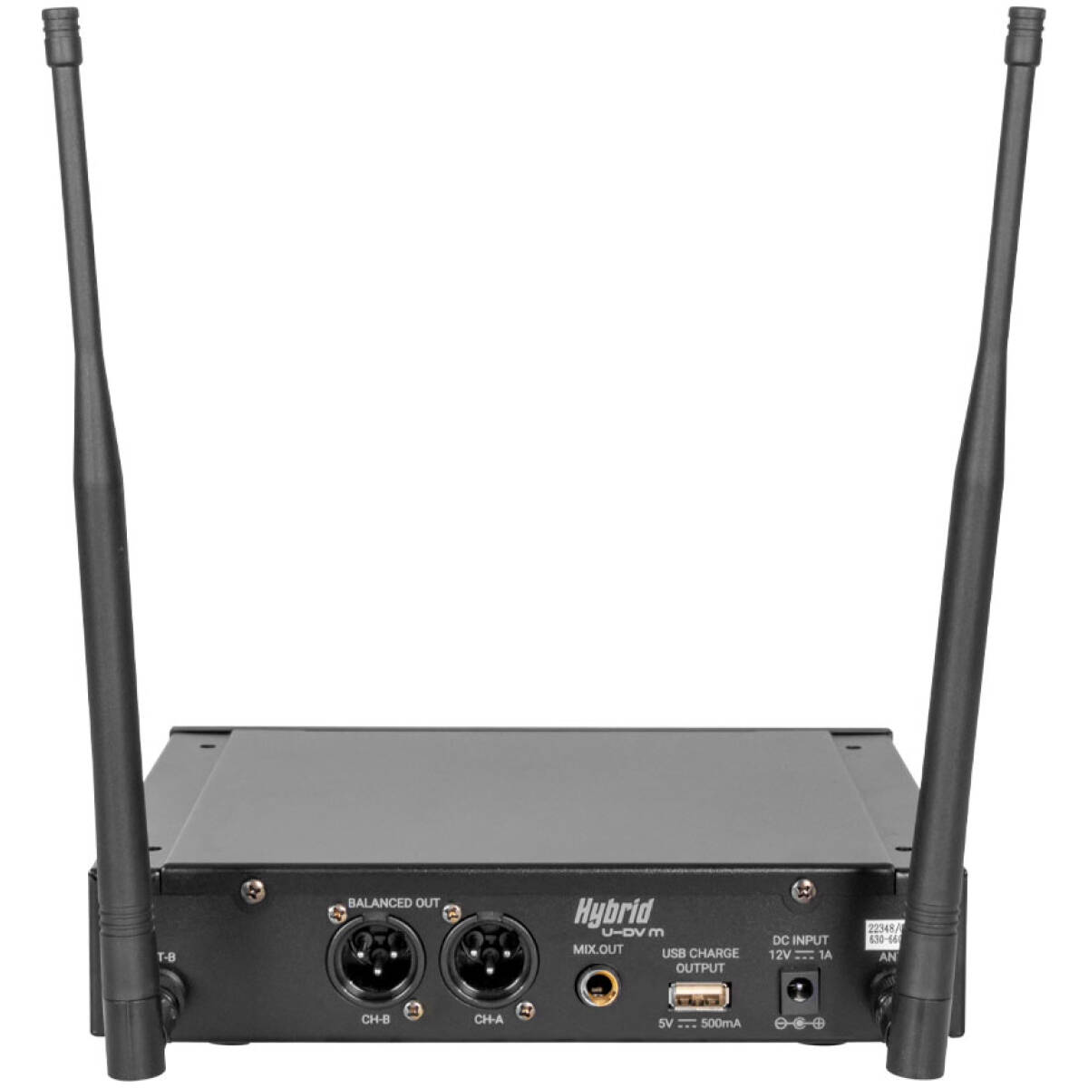 Hybrid U-DV M Dual Handheld Wireless Microphone System - Image 2