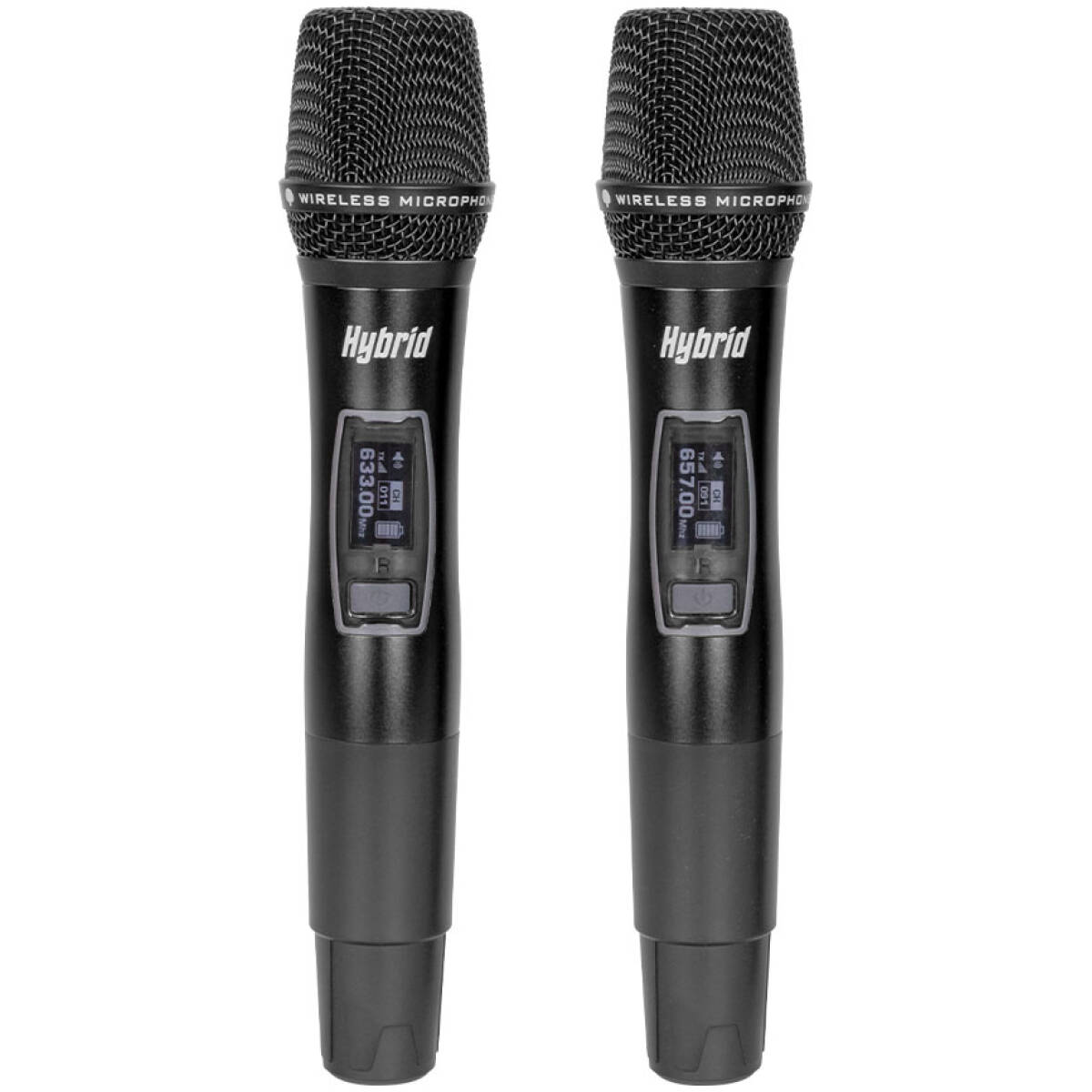 Hybrid U-DV M Dual Handheld Wireless Microphone System - Image 3