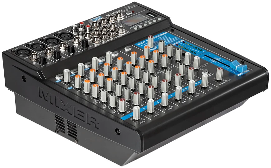 VIVMIXHYB027-1 Hybrid ML860PDUX 8-Channel Powered Mixer - Image 1