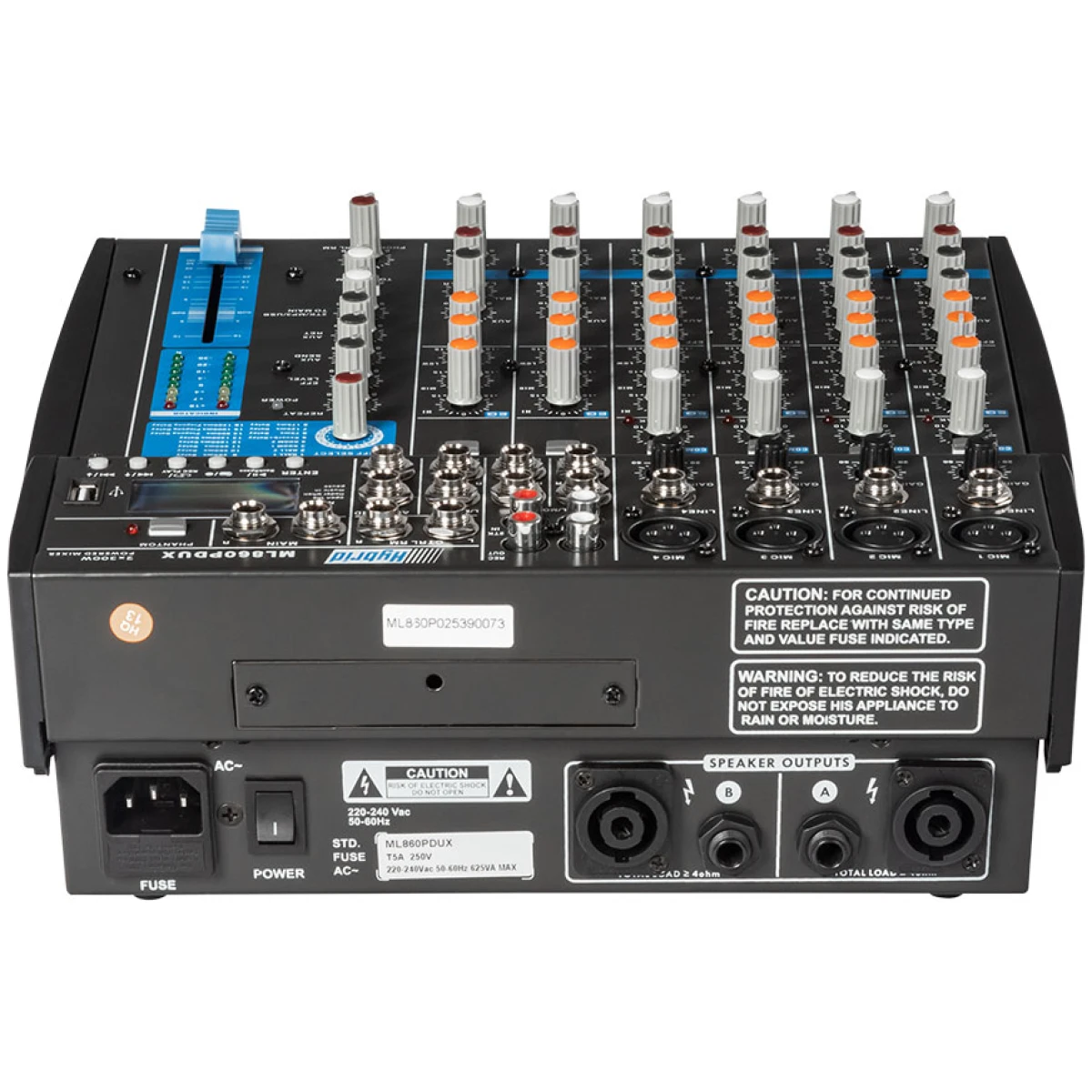 Hybrid ML860PDUX 8-Channel Powered Mixer - Image 2