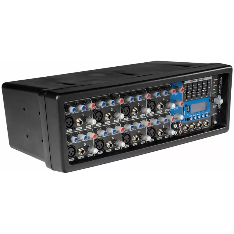 Hybrid M8200PUBTX 8-Channel Powered Mixer