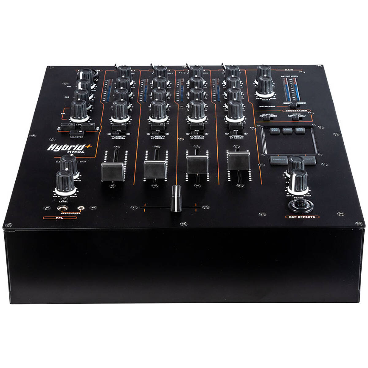 Hybrid HM04 4 Channel DJ Mixer With FX - Image 3