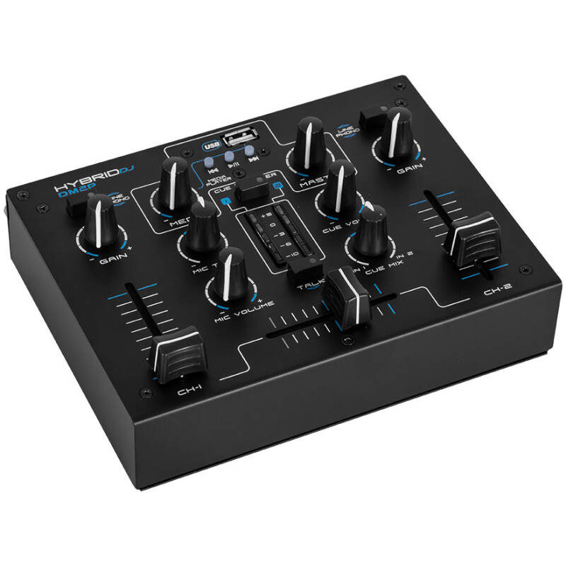 Hybrid DM2P 2 Channel DJ Mixer