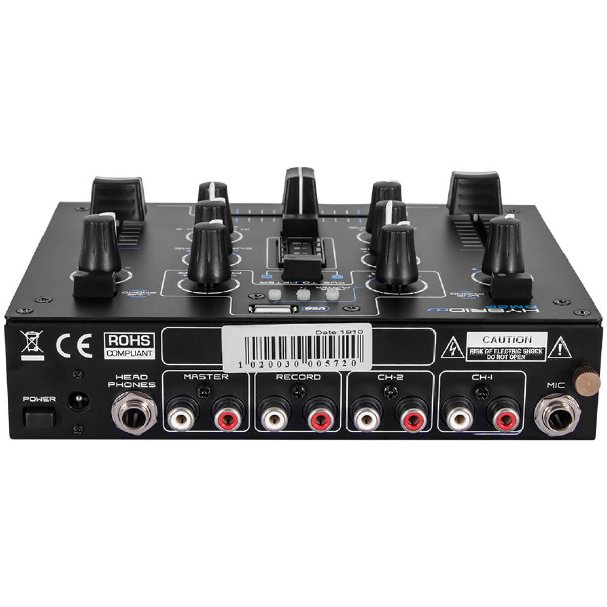 Hybrid DM2P 2 Channel DJ Mixer - Image 2