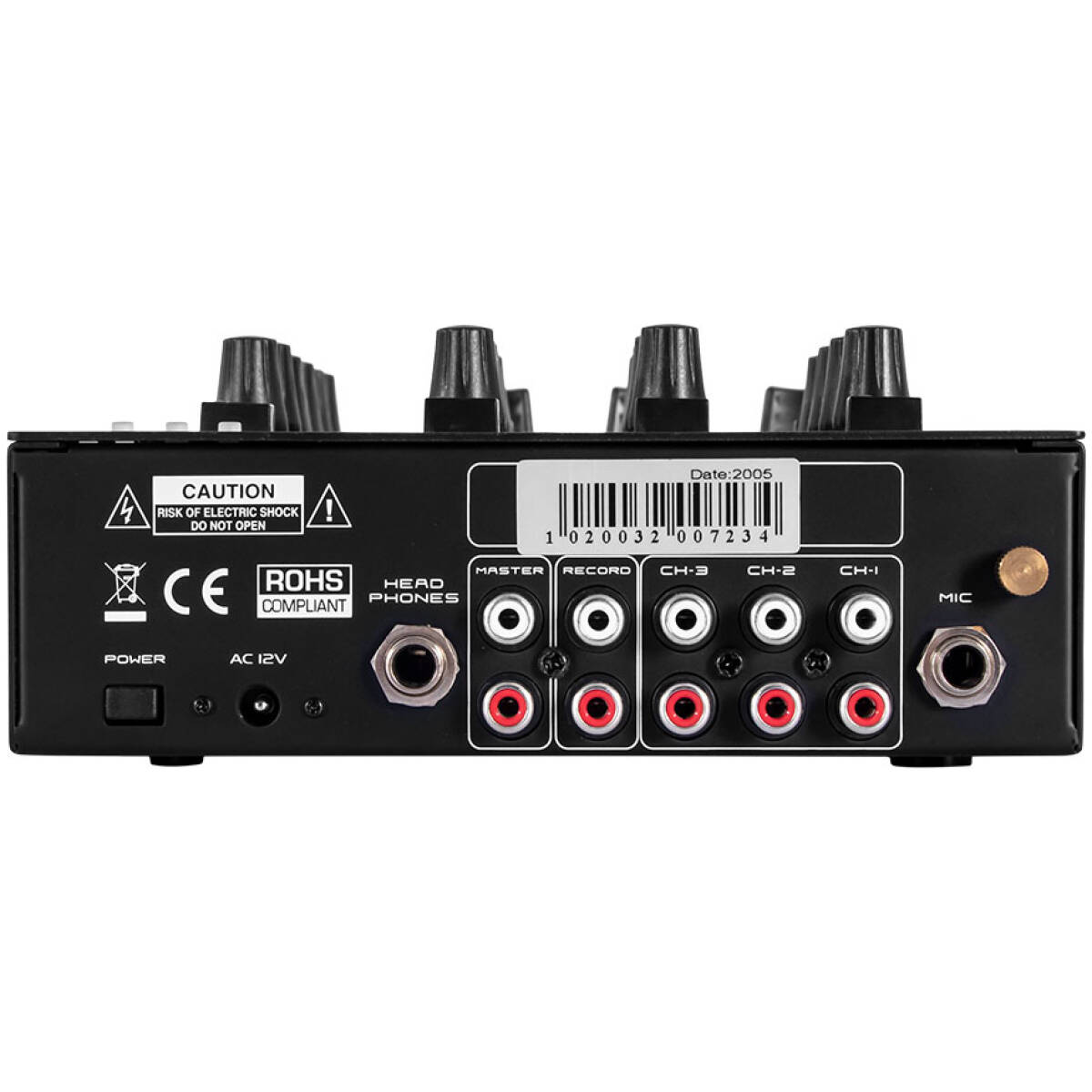 Hybrid DM2P 3 Channel DJ Mixer - Image 2