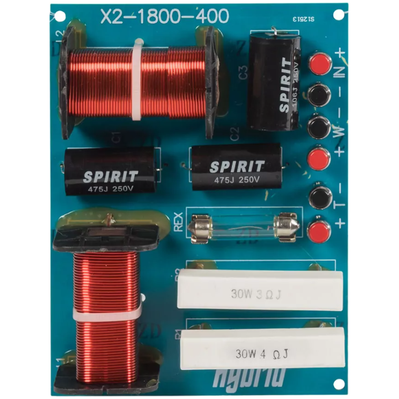 Hybrid X2-1800-400 Professional 2-Channel Power Amplifier