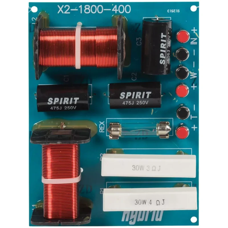 Hybrid X2-1800-400 Professional 2-Channel Power Amplifier