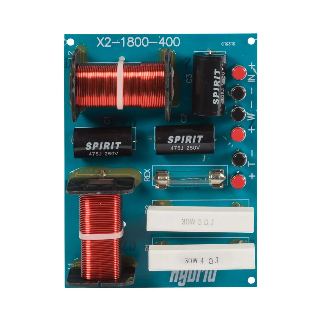 VIVPASHYB024-1 Hybrid X2-1800-400 Professional 2-Channel Power Amplifier - Image 1