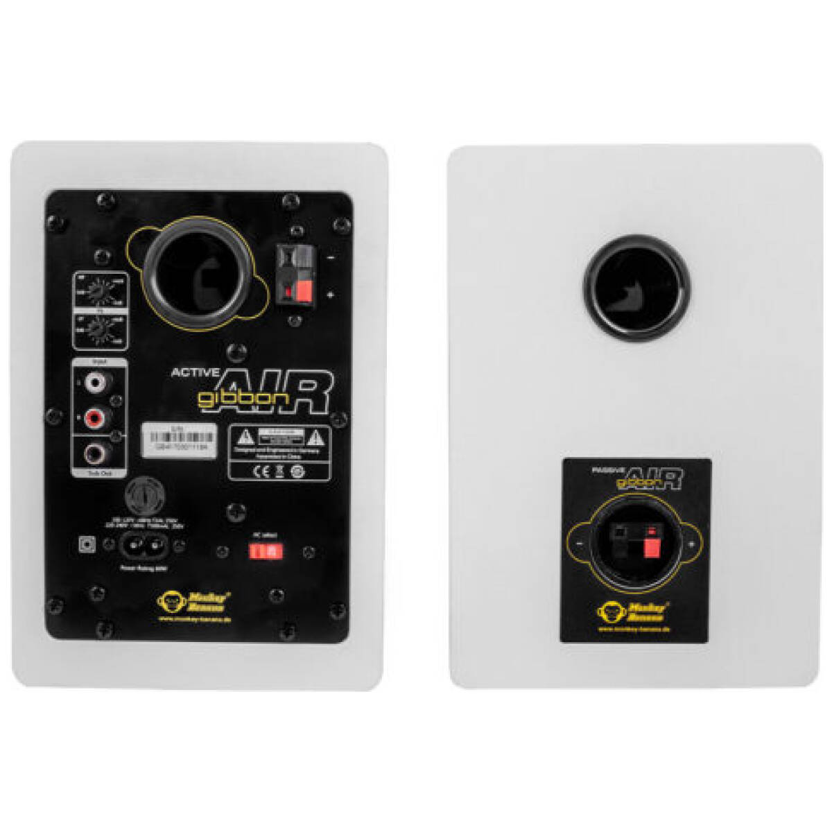 Monkey Banana Gibbon AIR White - Active Bluetooth Speaker System - Image 3