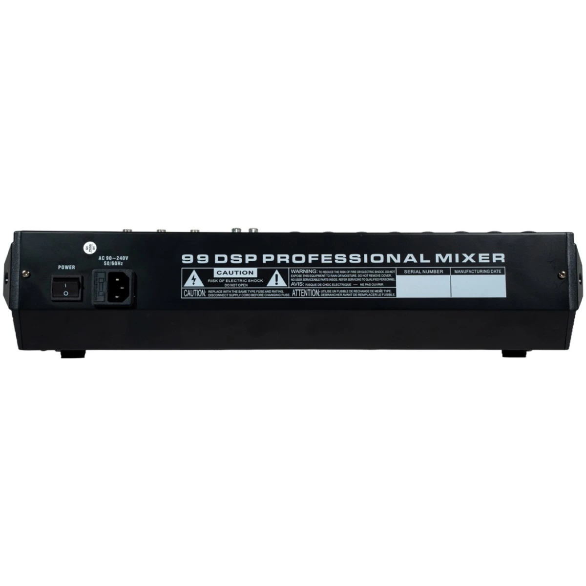 PowerWorks X2004BT-USB 8 Mono and 2 Stereo Channel Mixer - Image 6