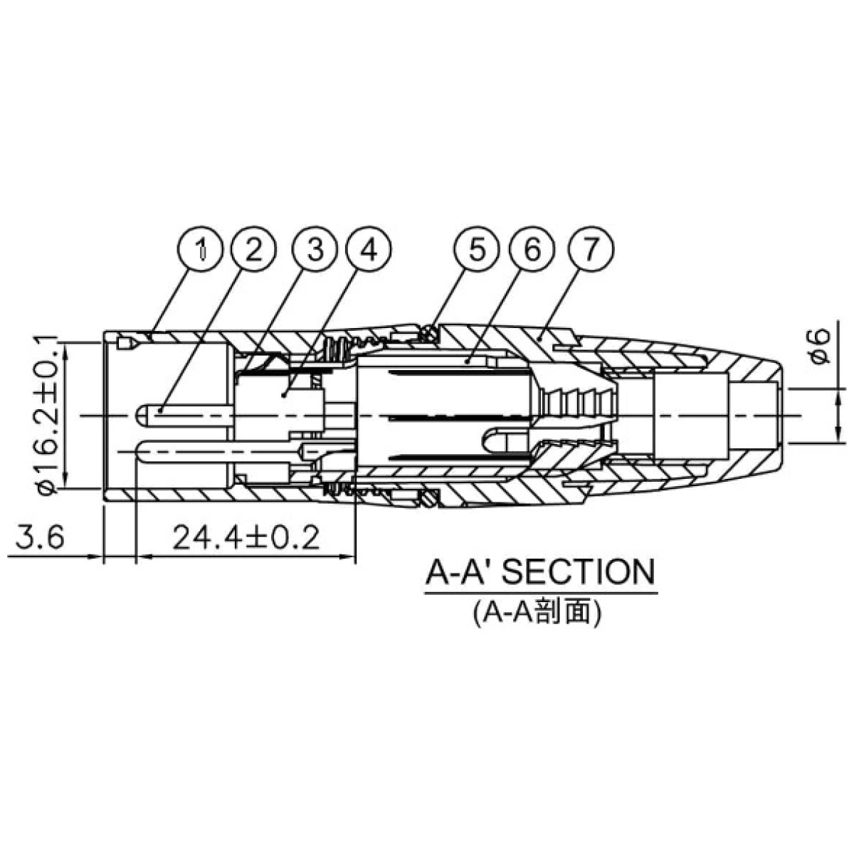Enova XL23MB - XLR Male Cable connector - Image 5