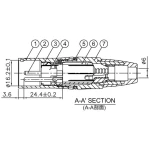 Enova XL23MB - XLR Male Cable connector - Image 5