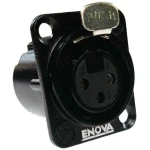 Enova XL13FB - XLR Female Chassis connector