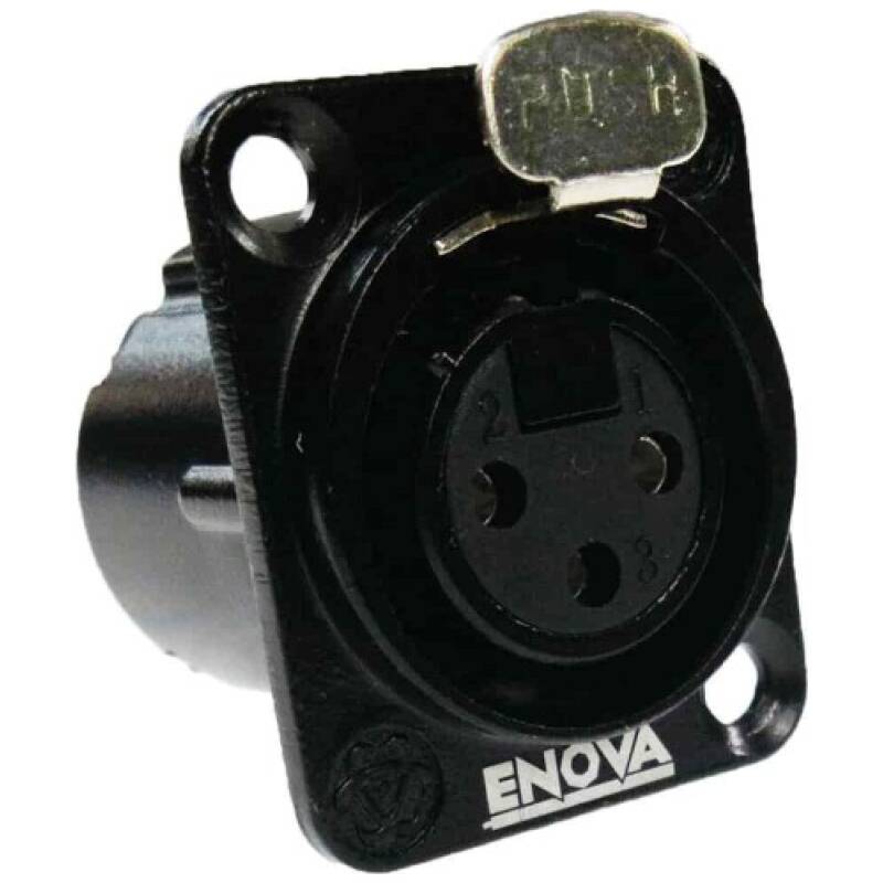 Enova XL13FB - XLR Female Chassis connector