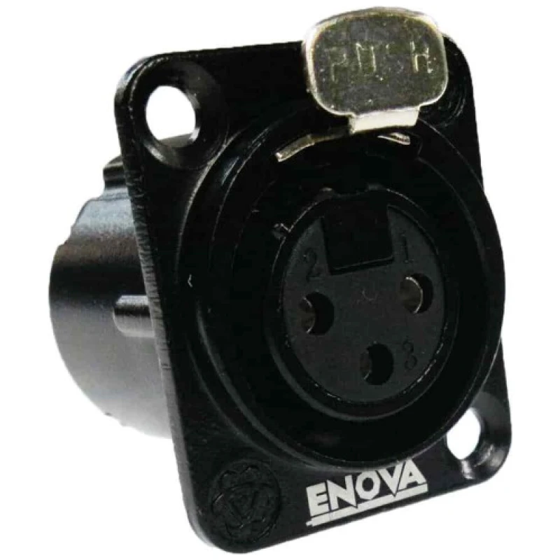 Enova XL13FB - XLR Female Chassis connector