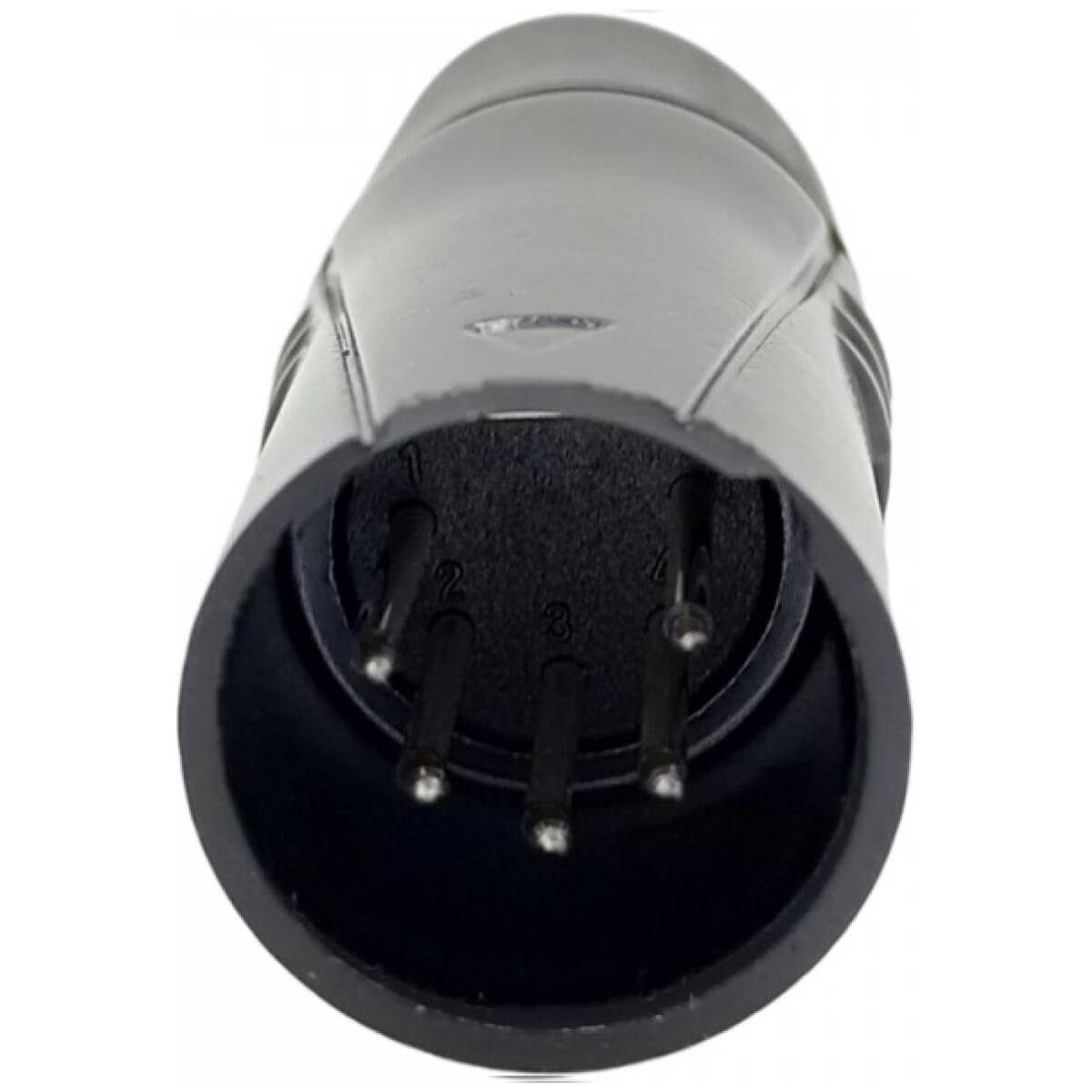 Enova XL25MB - XLR Male Cable Connector;5-pin; Black Metal - Image 5