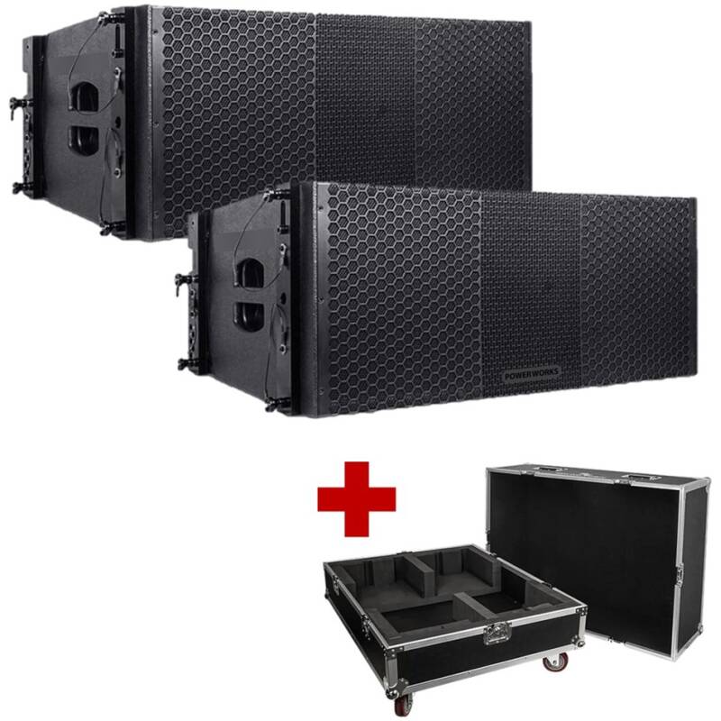 PowerWorks ZETHUS-210BPW 10" Line Array with DSP Package