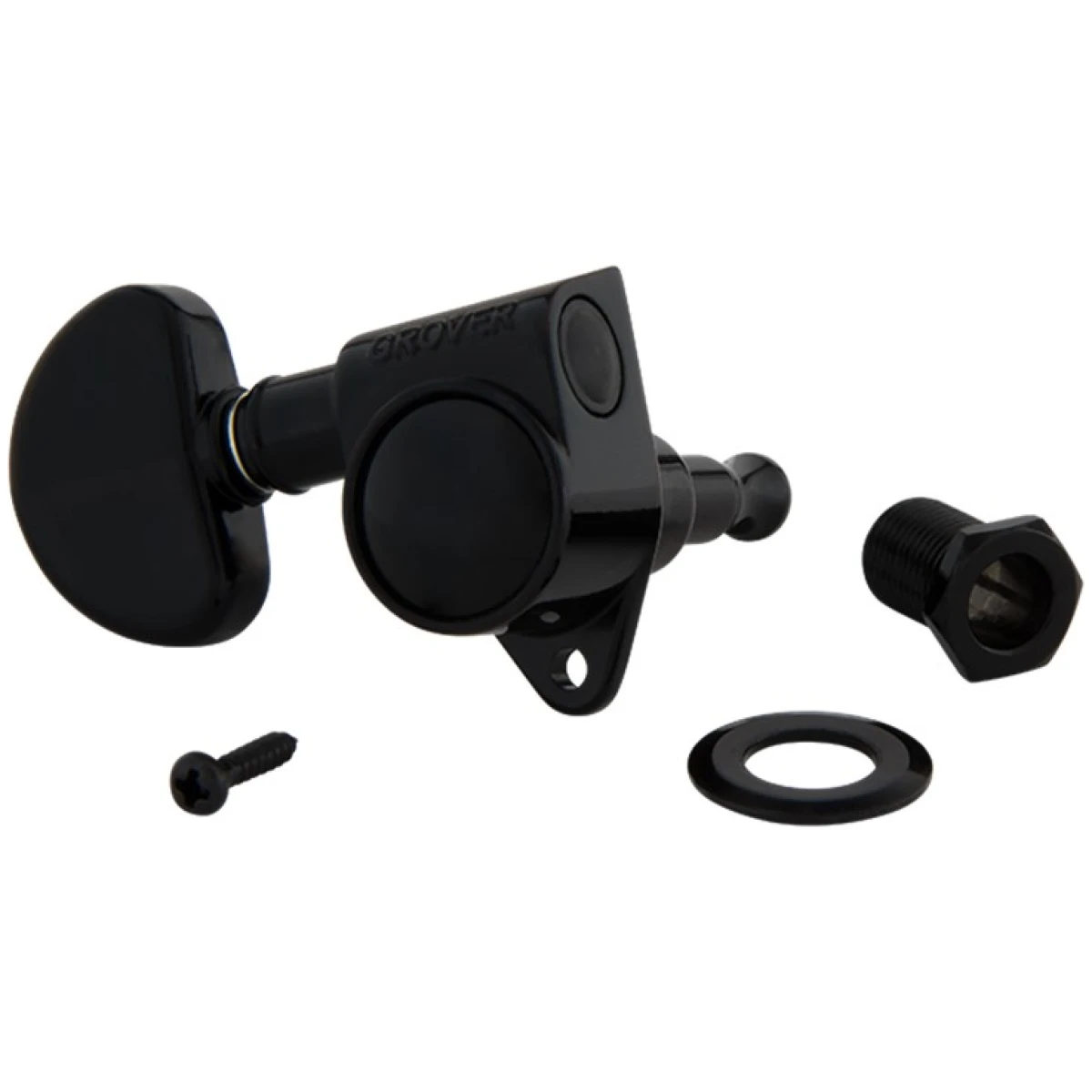 GIBSON PMMH-030 Grover Kidney Tuner Set Black - Image 3