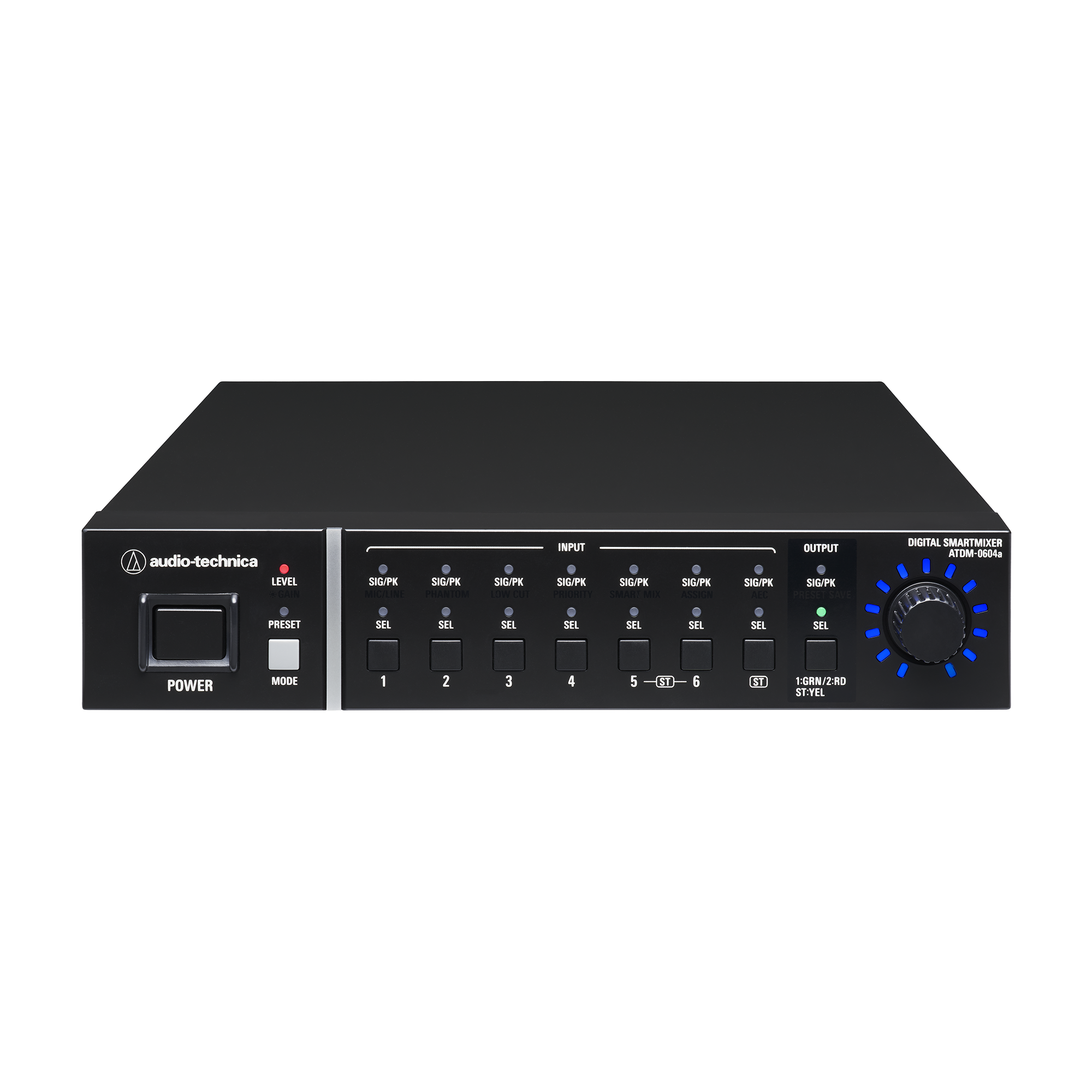 atdm-0604a_1 Audio Technica ATDM-0604a 6-Channel Digital SmartMixer - Image 1