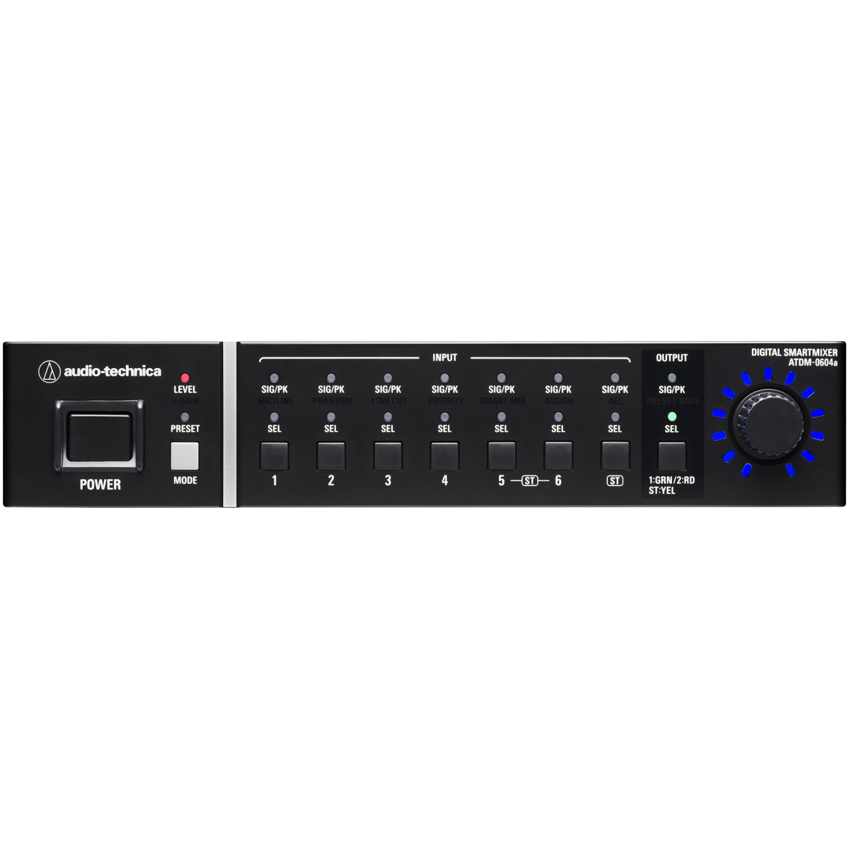 Audio Technica ATDM-0604a 6-Channel Digital SmartMixer - Image 2