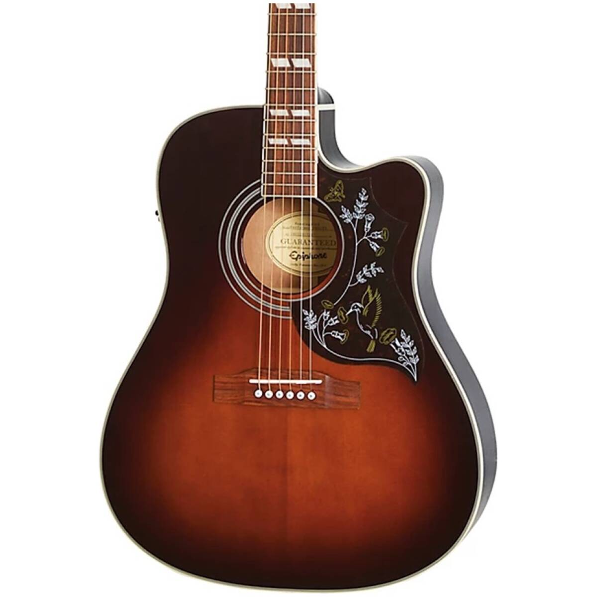 Epiphone EEHB-TS Hummingbird EC Studio Tobacco Sunburst Ltd Ed - Image 3