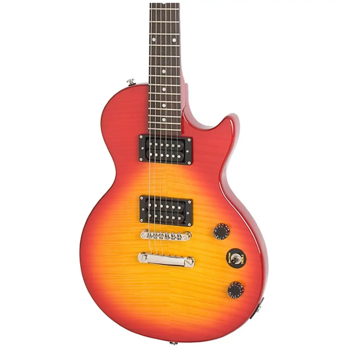 Epiphone ENS2-HS Les Paul Special II Plus Top Heritage Sunburst - Image 3