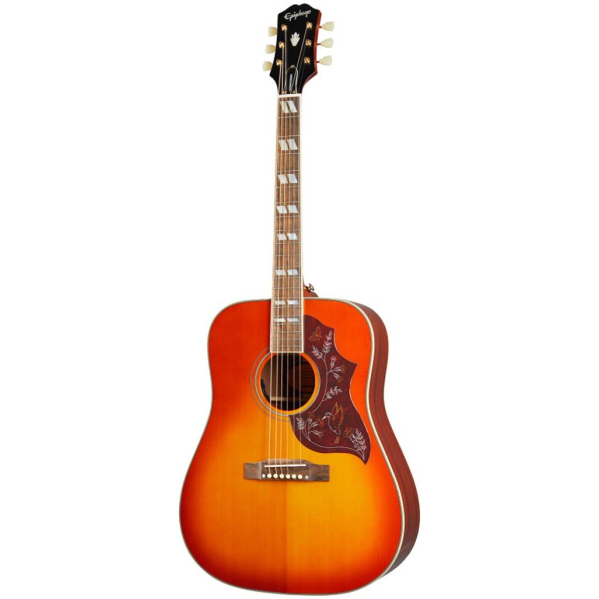 Epiphone IGMTHUM-ACH Hummingbird Aged Cherry Sunburst - Image 2