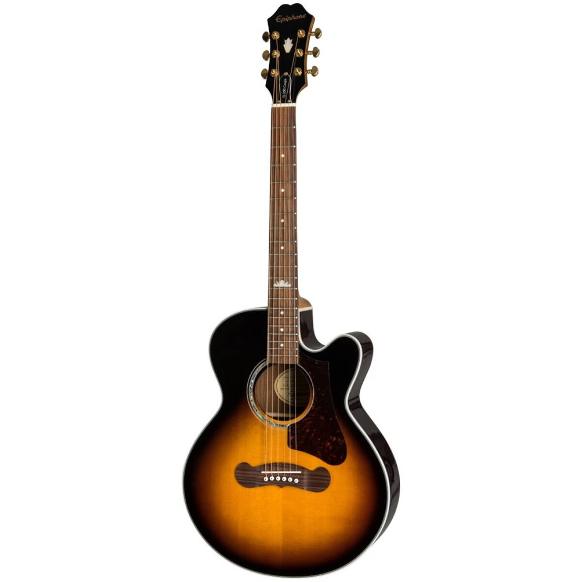 Epiphone EEJP-VS J-200 EC Studio Parlor Vintage Sunburst - Image 2