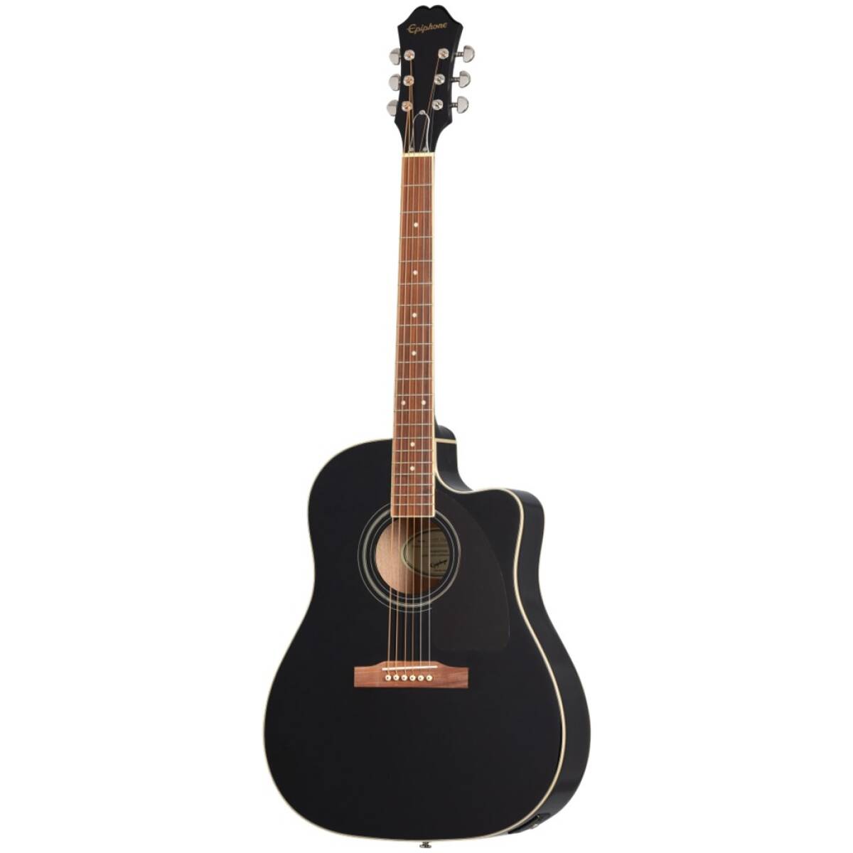 Epiphone EE2S-EB J-45 EC Studio Acoustic/Electric Ebony - Image 2