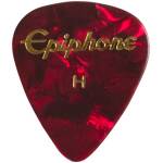 Epiphone APRE12-74H Red Pearloid Heavy Picks 12 Pack - Image 2