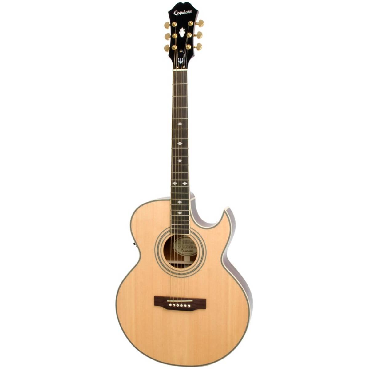 Epiphone EEP5-NA Performer PR-5E Natural Acoustic/Electric Guitar - Image 2