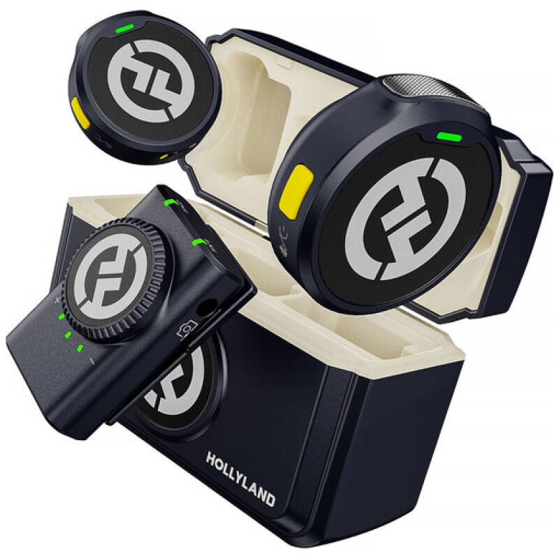 Hollyland LARK M2 Duo – Wireless Lavalier Microphone For Camera