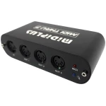 MIDIPLUS MIDI Thru 7 1 MIDI in 7 MIDI Out Interface