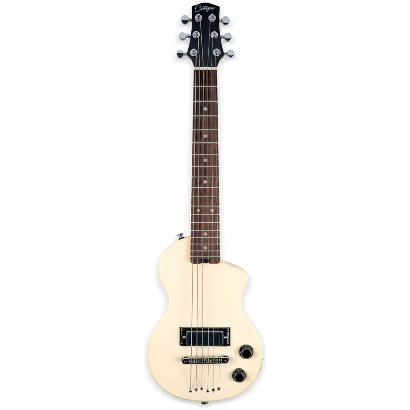CARRY-ON-ST-VW MINI GUITAR VINTAGE WHITE