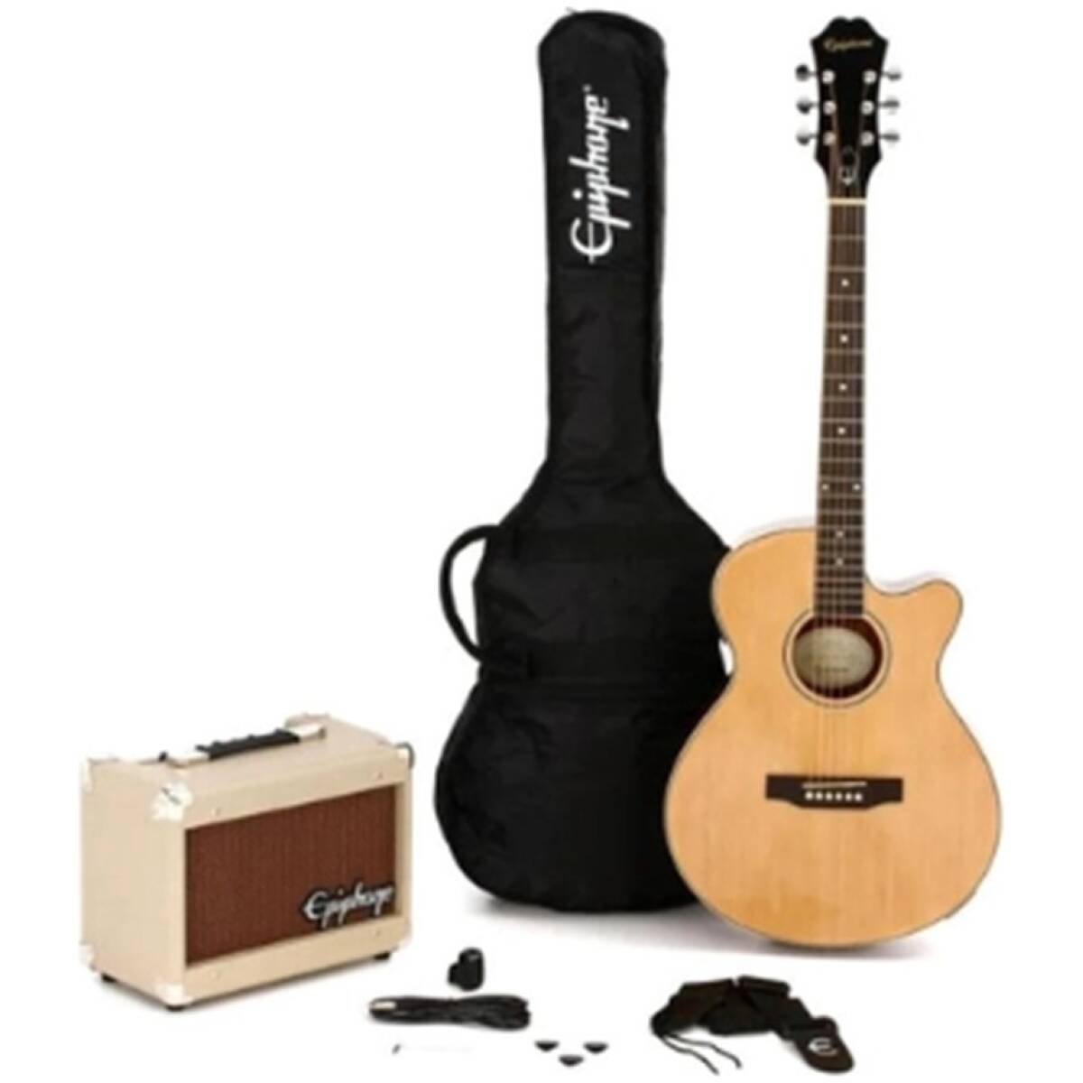 Epiphone PPGR-EEP4-NA PR-4E Acoustic/Electric Player Pack - Image 2