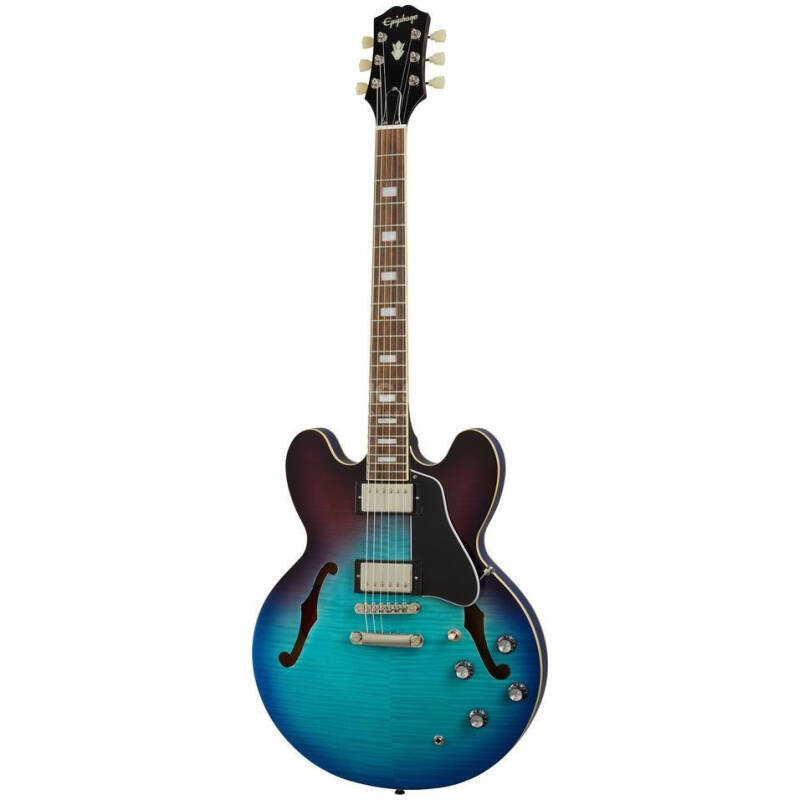 Epiphone EIES335F-BBB ES335 Figured Semi-hollowbody Blueberry Burst