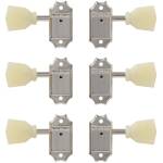 GIBSON PMMH-040 Kluson Deluxe Reissue-style Tuner Set Nickel - Image 2
