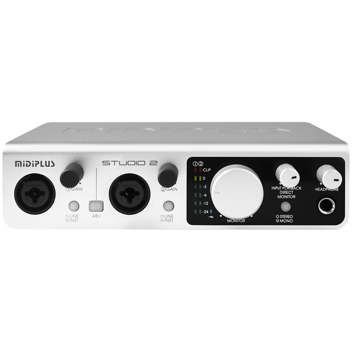 Midiplus Studio 2 OTG Interface USB Audio Mixer Sound Card - Image 4