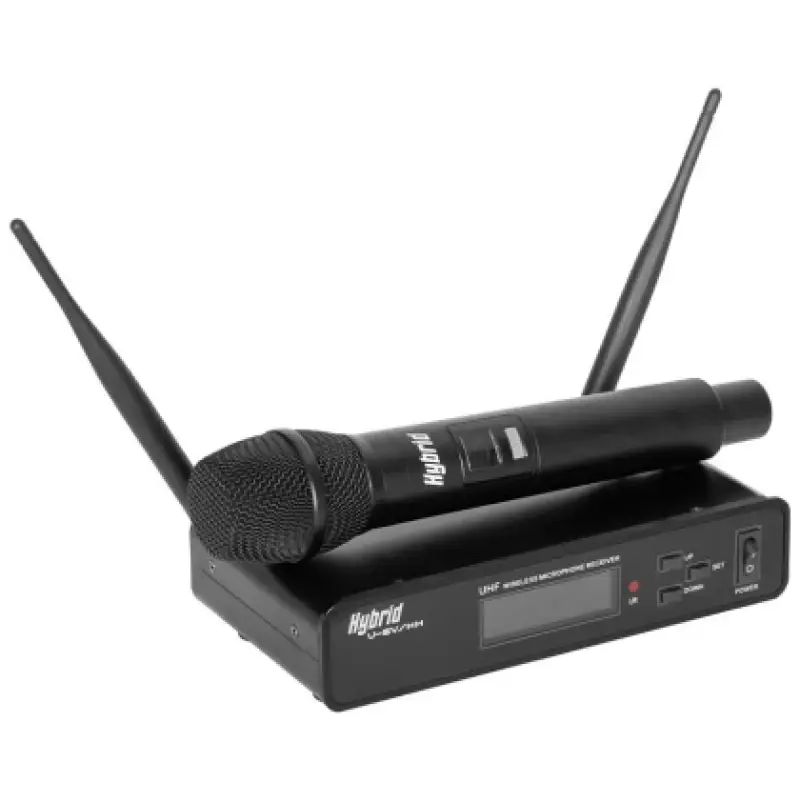 Hybrid U-SV/HH Wireless Handheld Microphone System