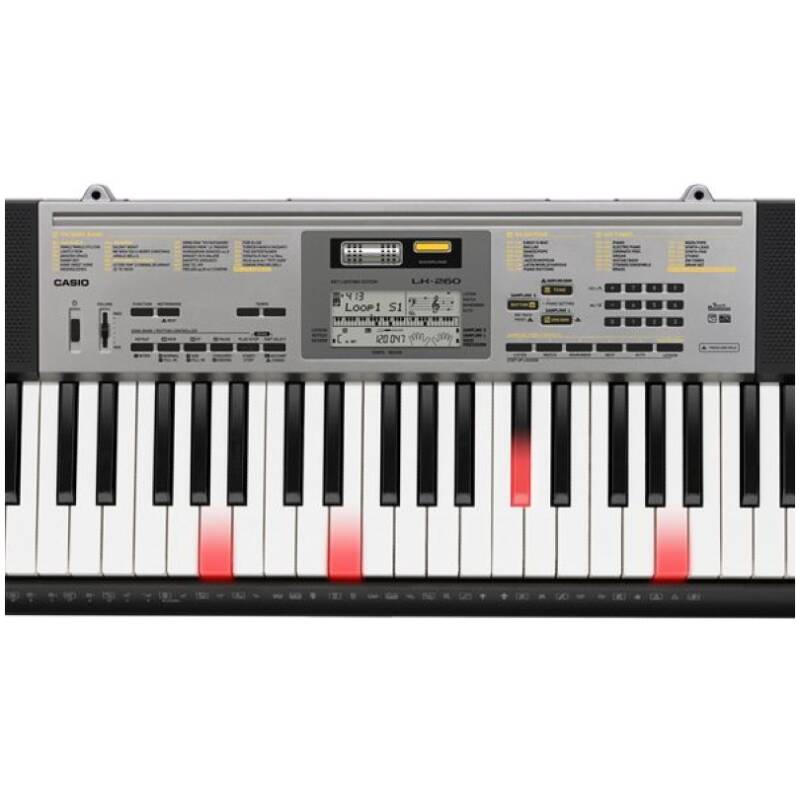 Casio LK-260 61-Key Portable Keyboard With Lighted Keys