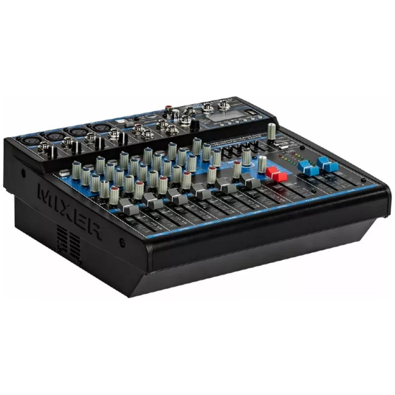 Hybrid ML860PDUU8-Channel Powered Mixer With Dual USB Bluetooth & DSP Effects