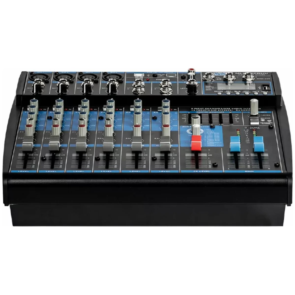 Hybrid ML860PDUU8-Channel Powered Mixer With Dual USB Bluetooth & DSP Effects - Image 2