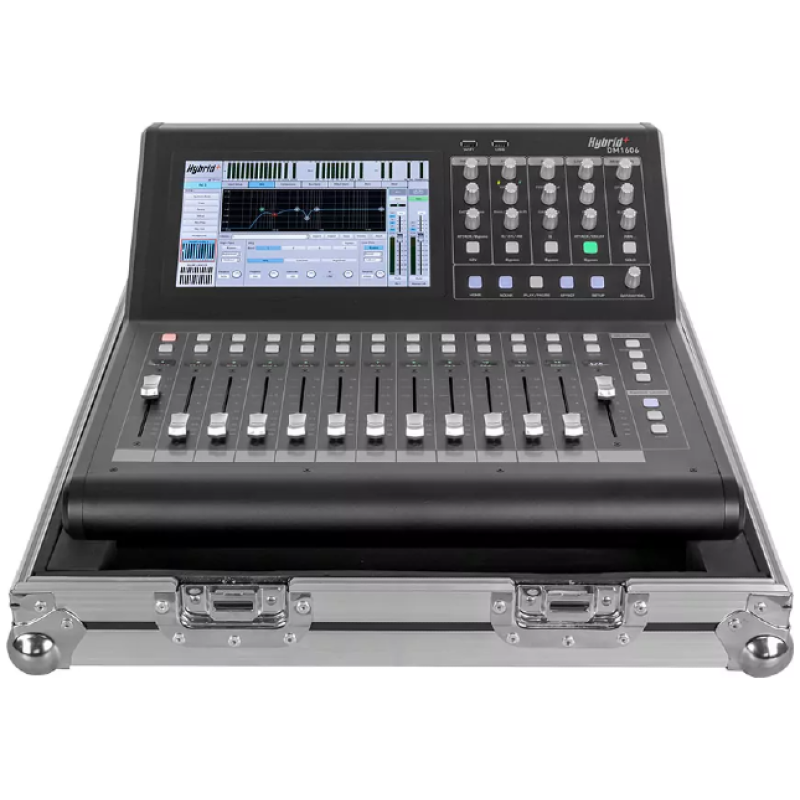 Hybrid+ DM1606 16-Channel Digital Mixer With Flight Case