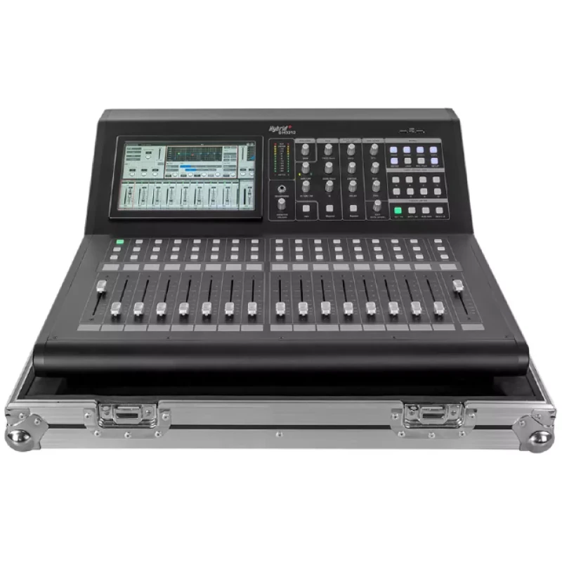 Hybrid+ DM3212 32-Channel Digital Mixer With Flight Case