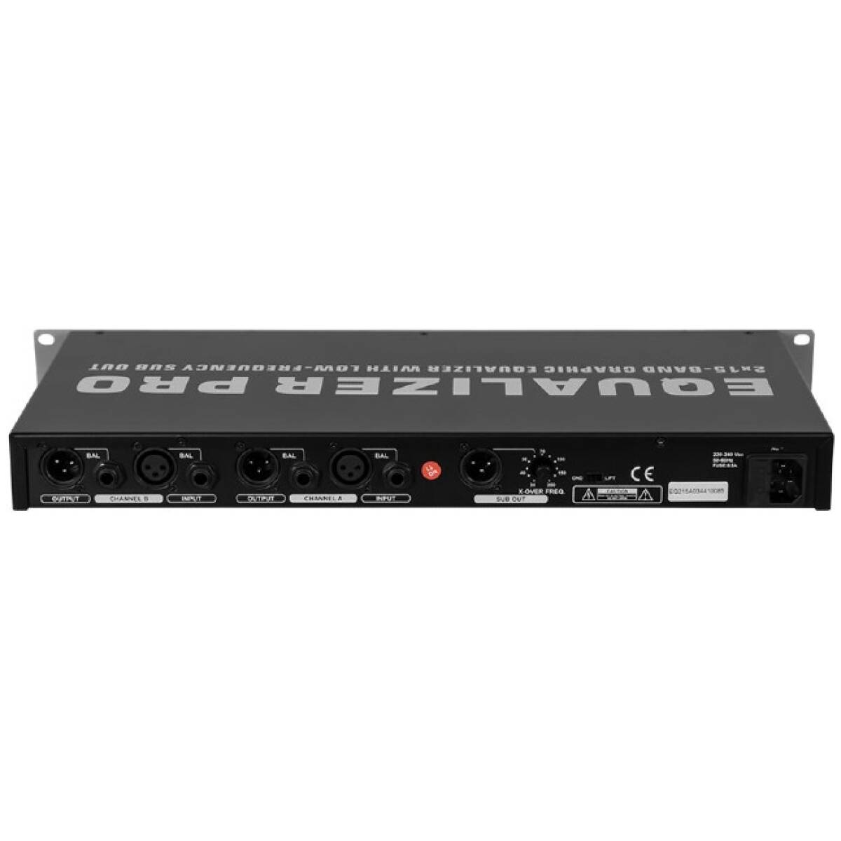 Hybrid S-EQ215A Dual 15-Band Stereo Graphic Equalizer - Image 2