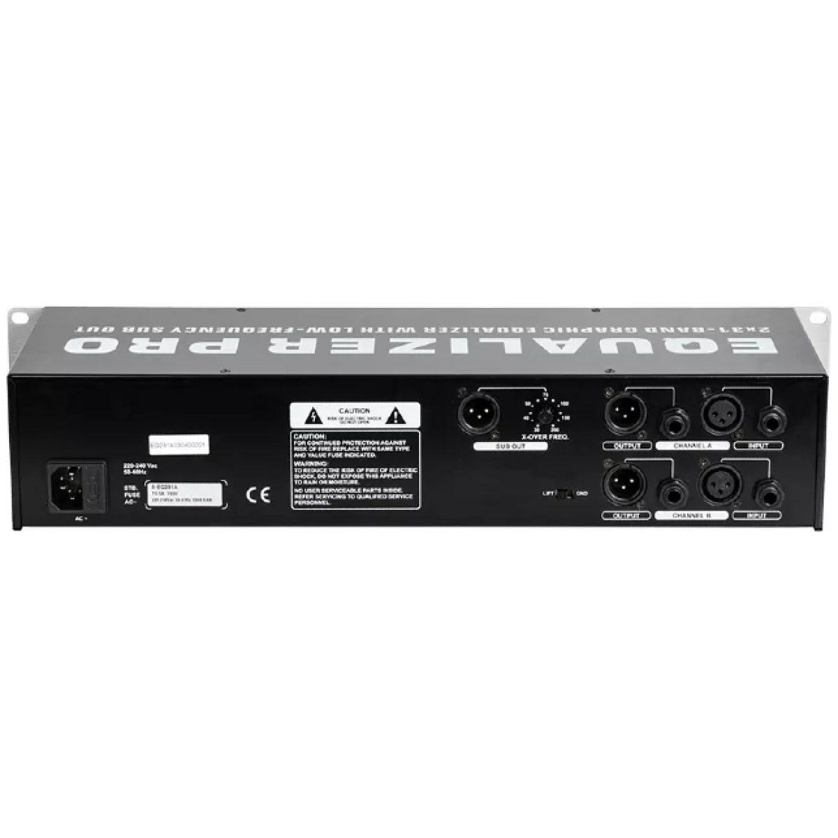 Hybrid S-EQ231A Dual 31-Band Stereo Graphic Equalizer - Image 3
