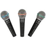 Hybrid D-1 MKII (3 Pack) Dynamic Handheld Microphone Set - Image 2