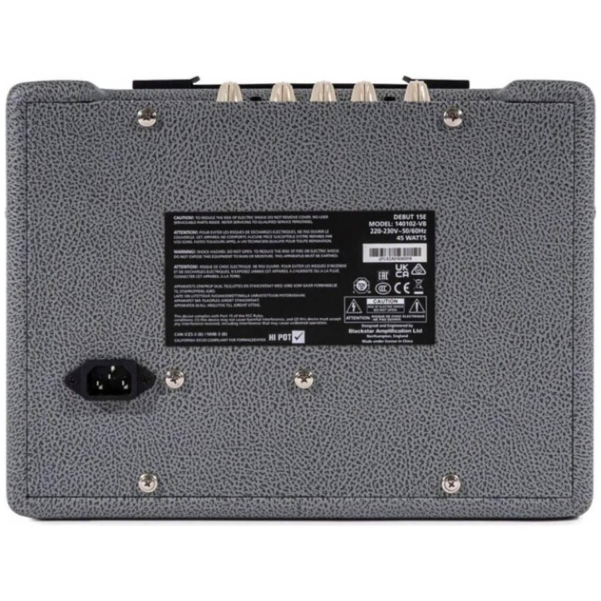 Blackstar Debut 15E – 15w Combo Amplifier (Bronco Grey) - Image 4